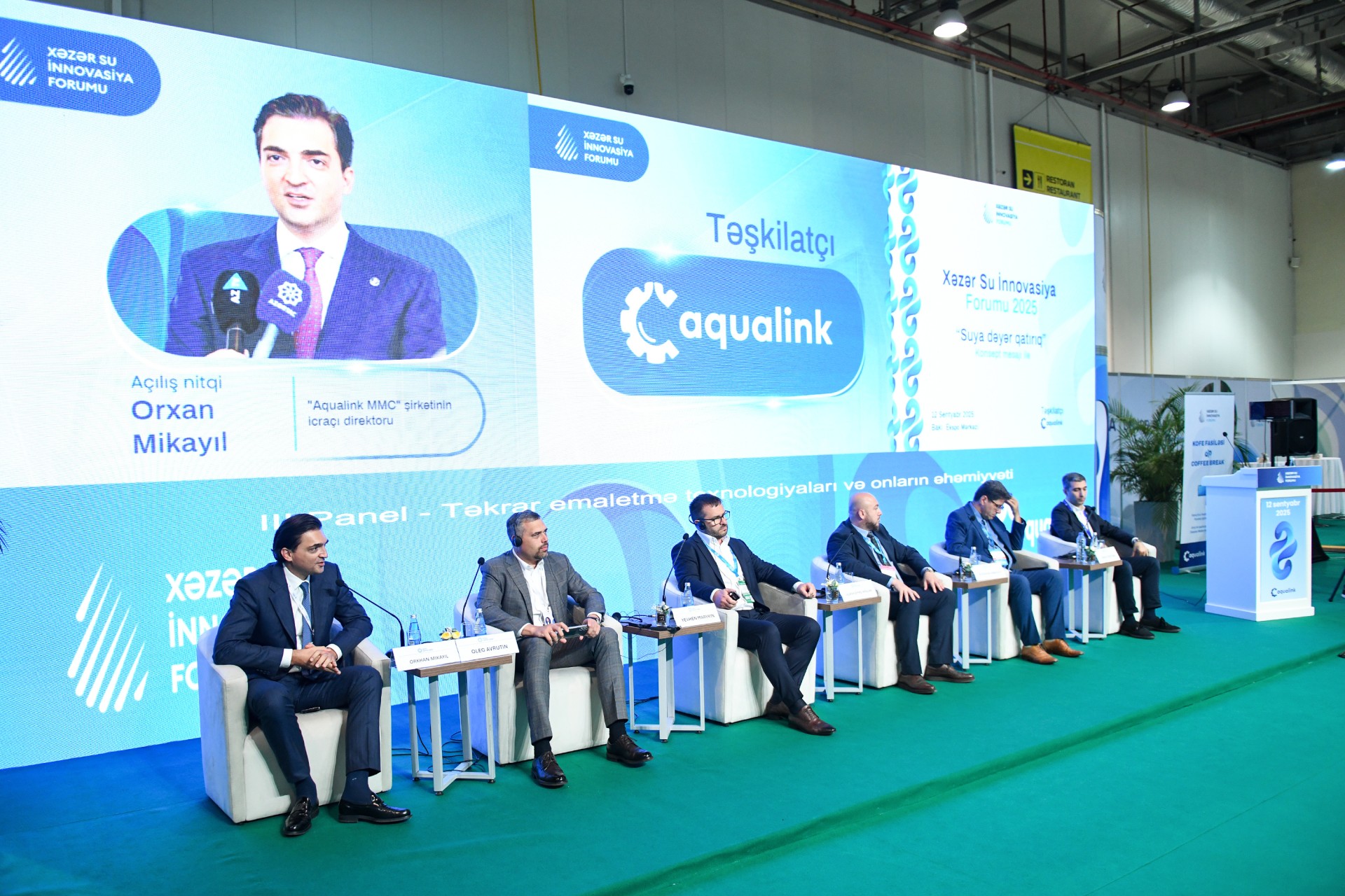 6-cı Xəzər Su İnnovasiya Forumu